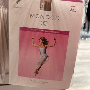Mondor Suntan Stirrup Tights